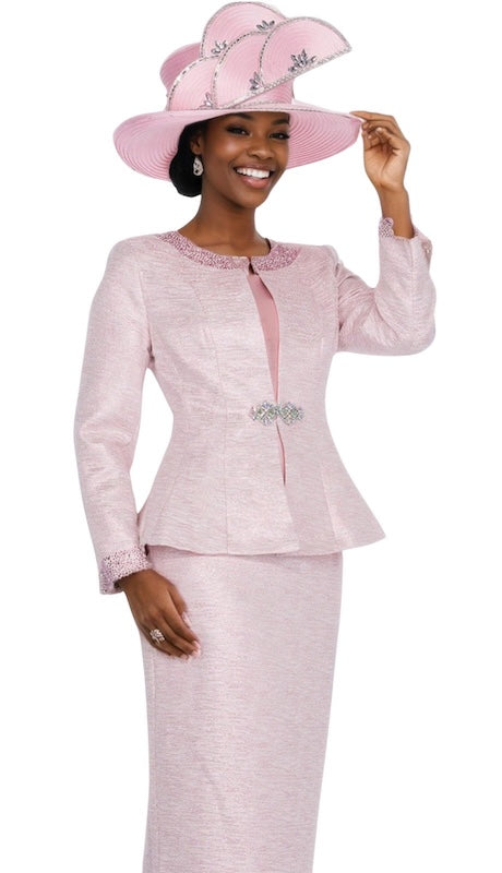 Champagne Italy 5901-PNK  Suit for Ladies