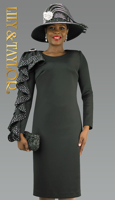 Lily And Taylor 4907-BLK-QS