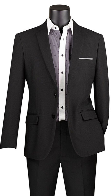 Vinci Mens Blazer Z-S2PP-BLK