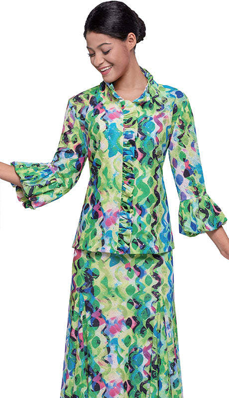 Serafina 722-LME  Suit