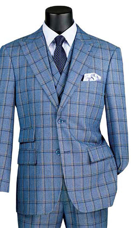Vinci Mens Suit MV2W-2-SLT