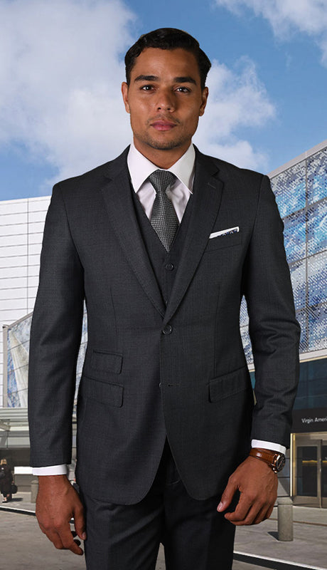 Mens  Suit STZV-101-CH