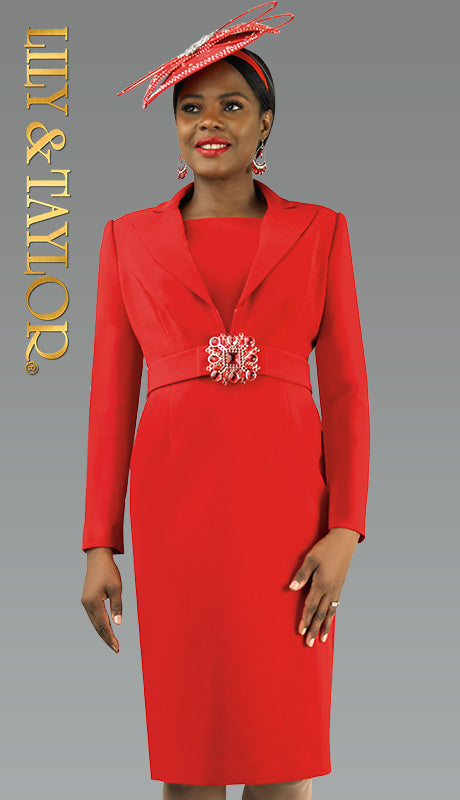 Lily And Taylor 4910-RED-QO