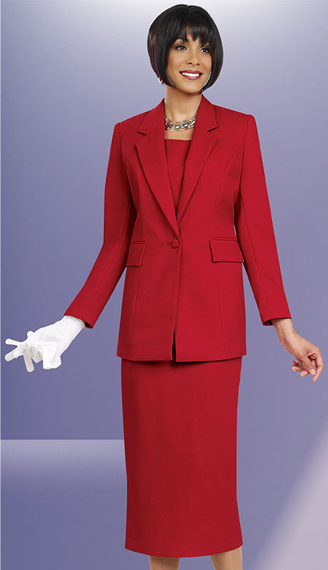 Ben Marc 2295-RED-CO  Usher Suit