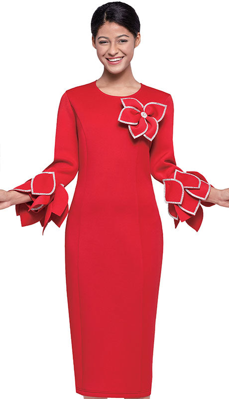 Serafina 6968-RED  Dress