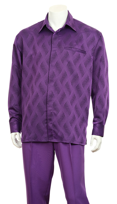 Mens Walking Suit-2766-PUR