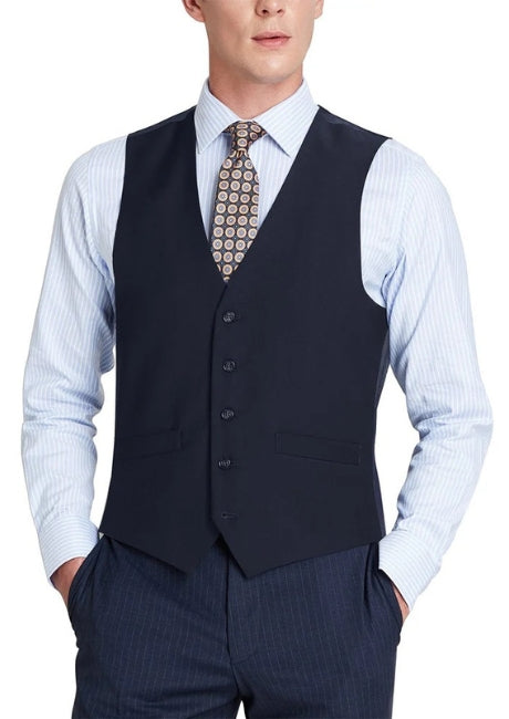 Renoir Mens Vest 508-2-DARK-NAVY