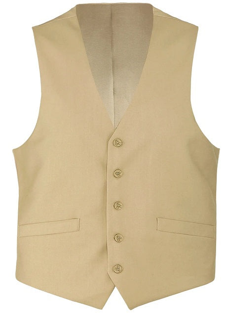 Renoir Mens Vest 508-4 -TAN