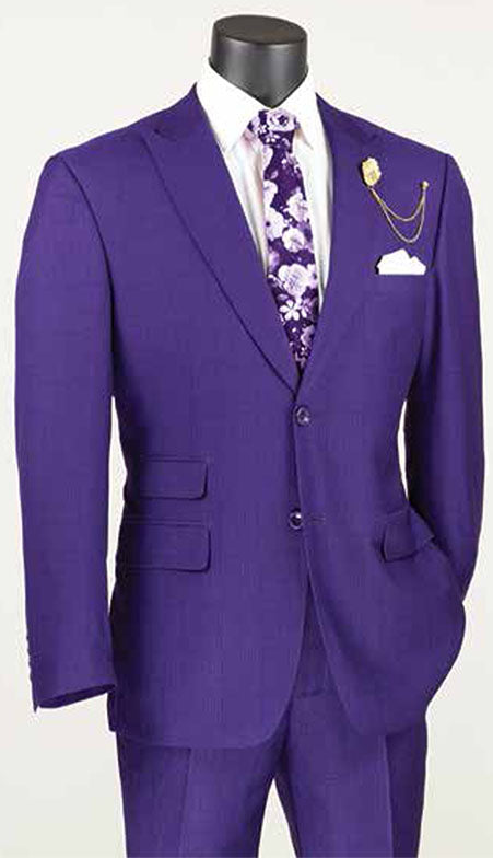 Vinci Mens Suit MRW-1-PUR