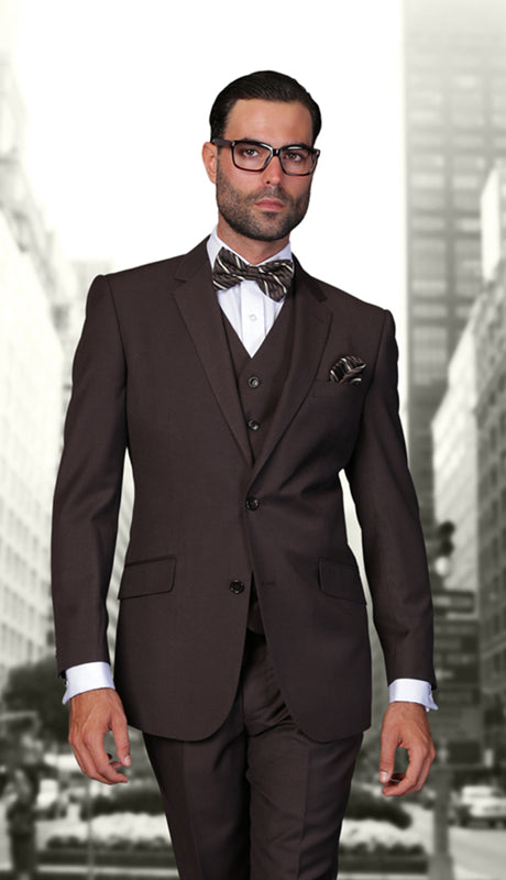 Mens  Suit STZV-100-BR