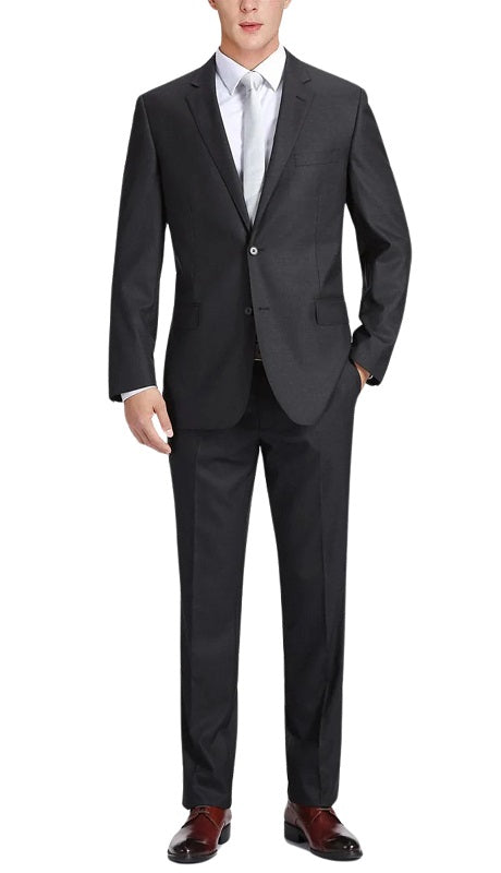 Renoir Men's Suit 555-3-DARK-GREY