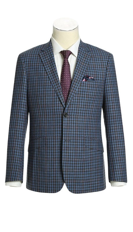 Renoir Mens Blazer 561-1-NAVY