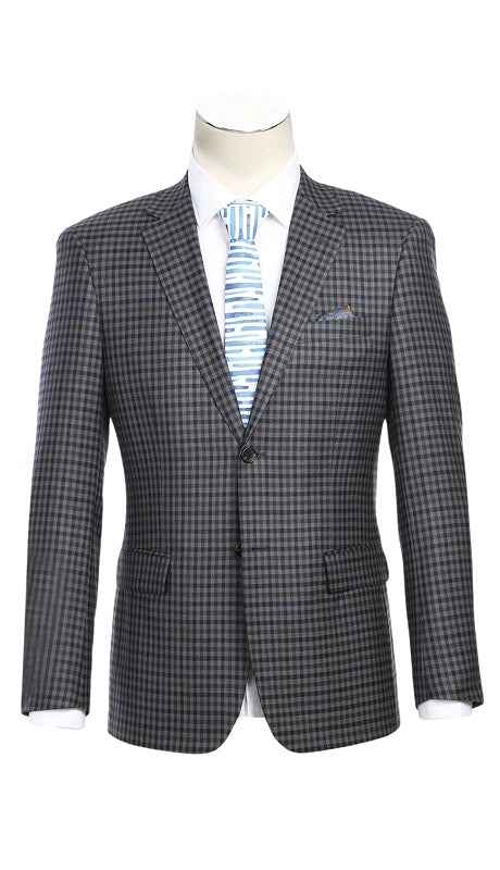 Renoir Mens Blazer 563-10-GRY