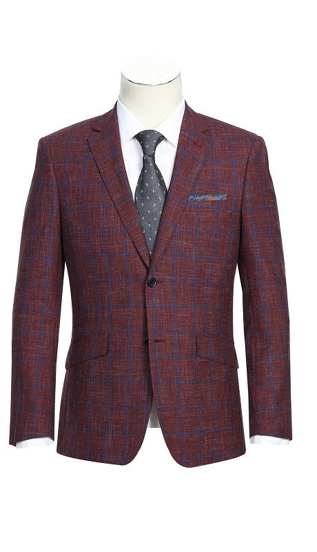 Renoir Mens Blazers 563-2-BURG