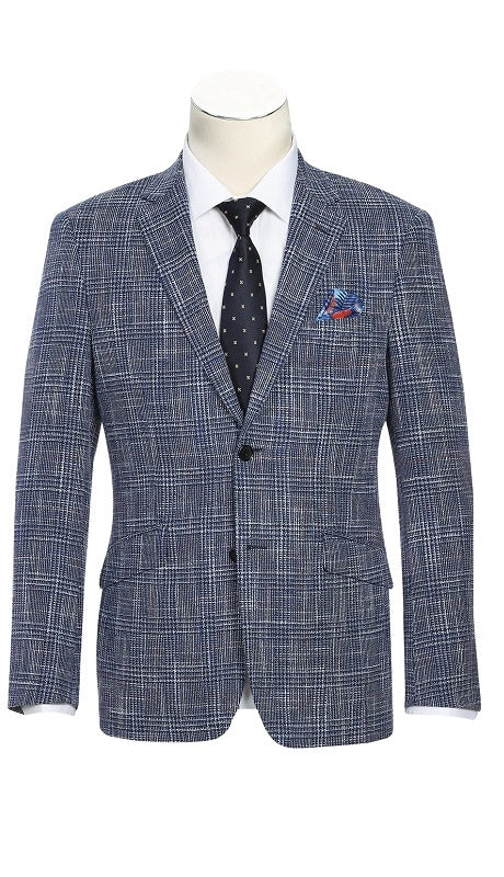 Renoir Mens Blazer 563-3-BLUE