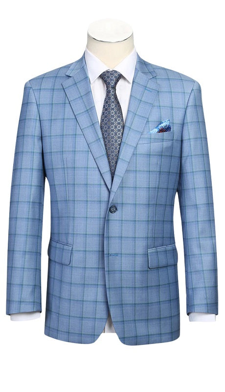 Renoir Mens Blazer 565-1-BLUE