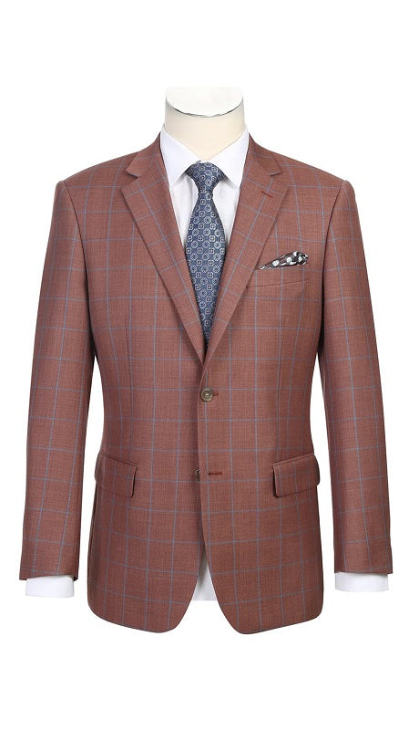 Renoir Mens Blazer 565-5-BROWN