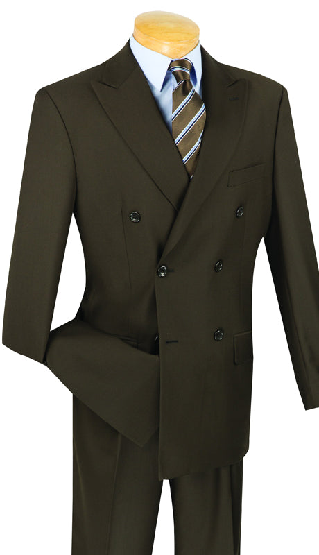 Vinci Mens Suit DC900-1-BRW