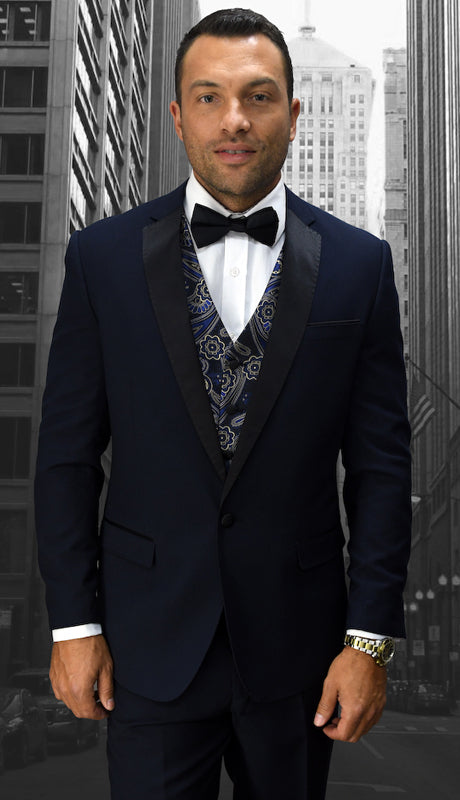 Mens  Suit Look-6 NVY