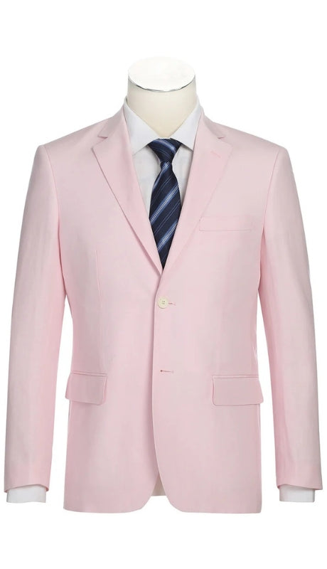 Renoir Men's Suit 611-4-PINK