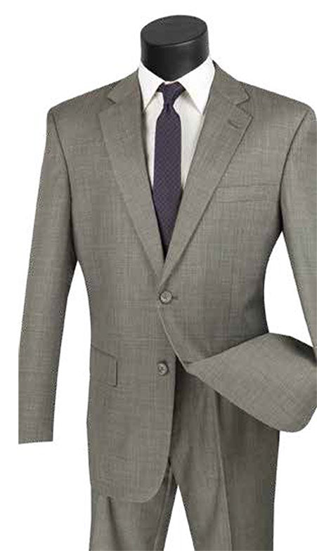 Vinci Mens Suit 2LK-1-GRY