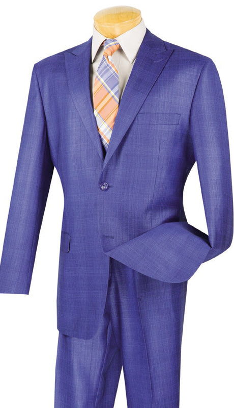Vinci Mens Suit 2RW-1-BLU