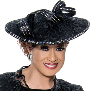 Dorinda Clark Cole 5312-BLK-H-QS  Hat