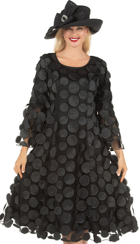Giovanna D1650-BLK Ladies  Dress