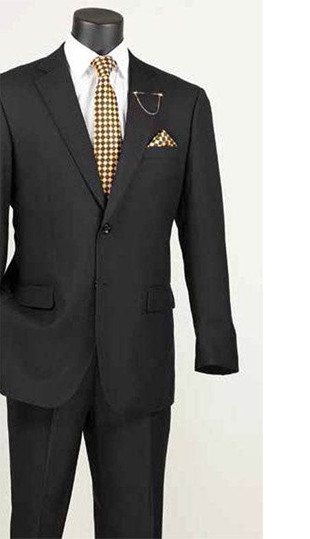 Vinci Mens Suit F-2C900-BLK