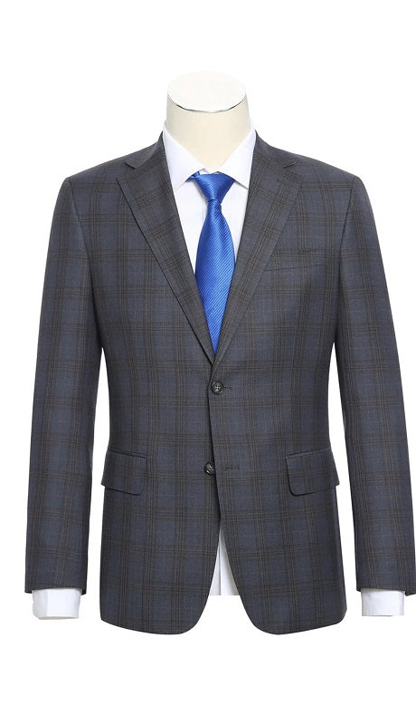 English Laundry Mens Suit 72-55-555EL-GRY-TAN