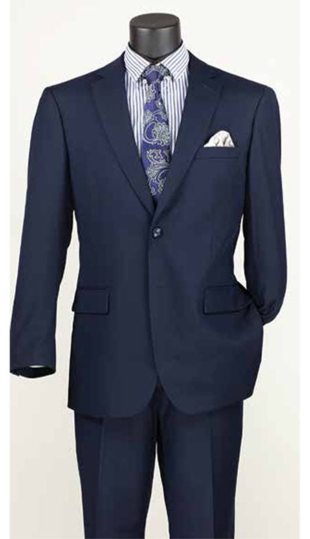Vinci Mens Suit F-2C900-NVY