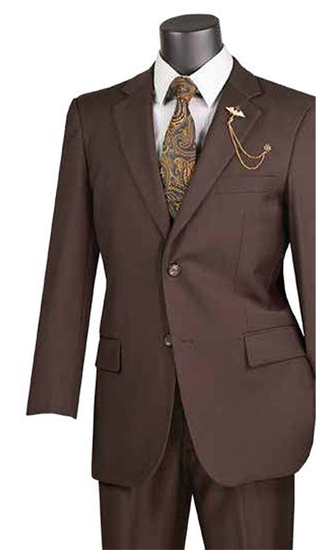Vinci Mens Suit F-2C900-BRN