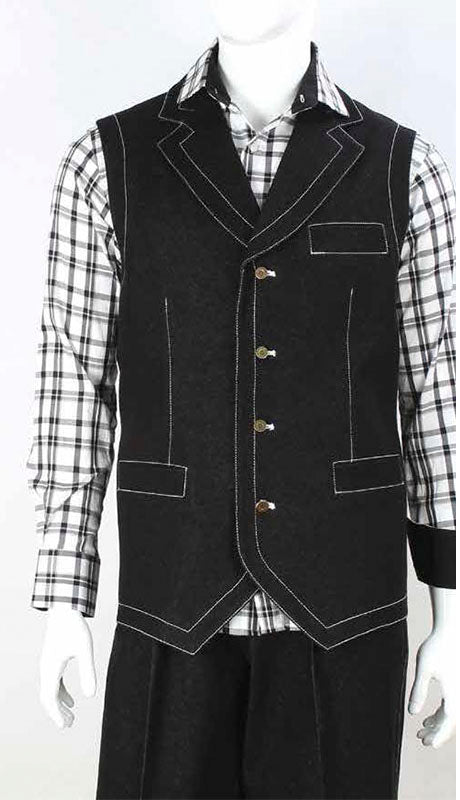 Iconic JVS-4-BLK Vest Set