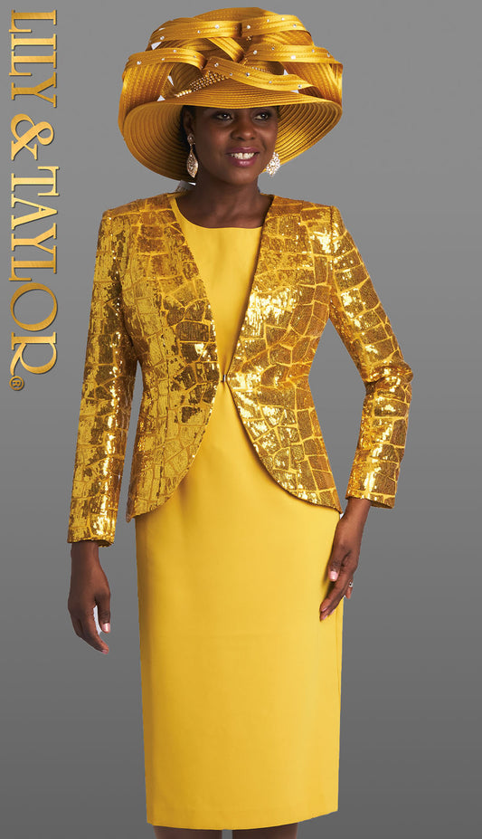 Lily And Taylor 4726-HNY-QO Ladies  Dress