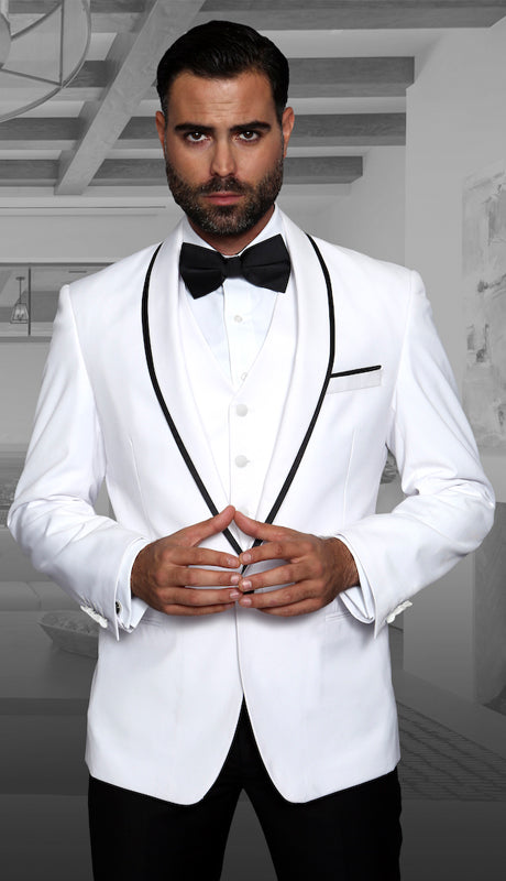 Mens  Suit GENOVA-WH