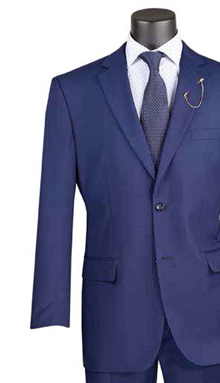 Vinci Mens Suit F-2C900-BLU