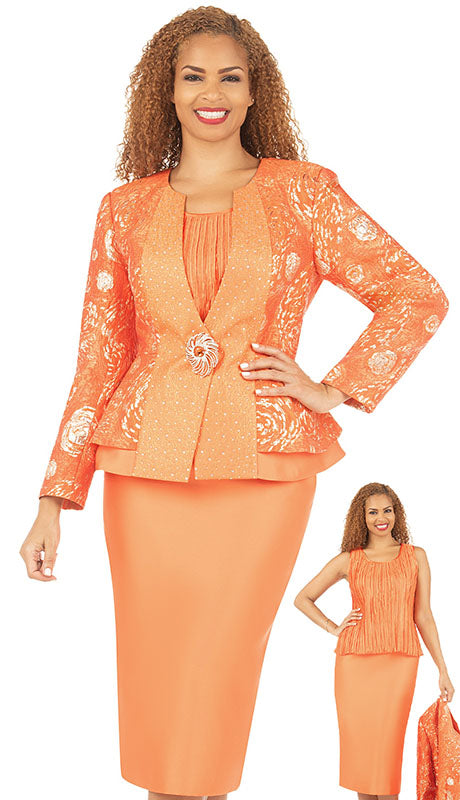 Giovanna 1181-ORG Ladies  Suit