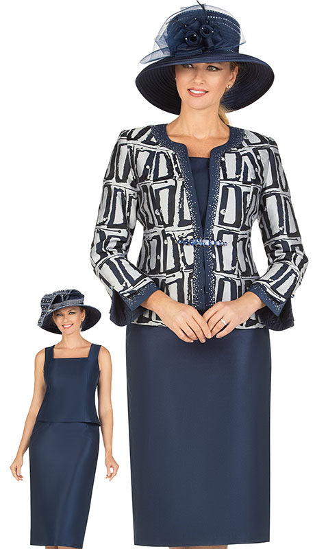 Giovanna G1195-NVY  Suit