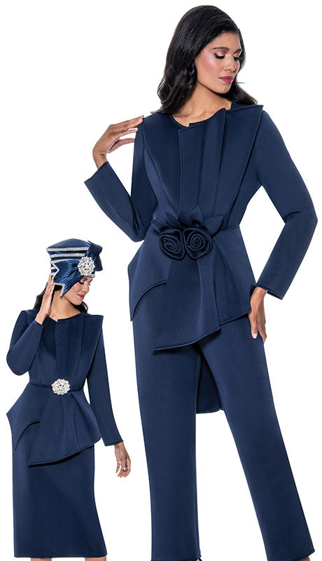 GMI G400733-NVY-QS Ladies  Suit