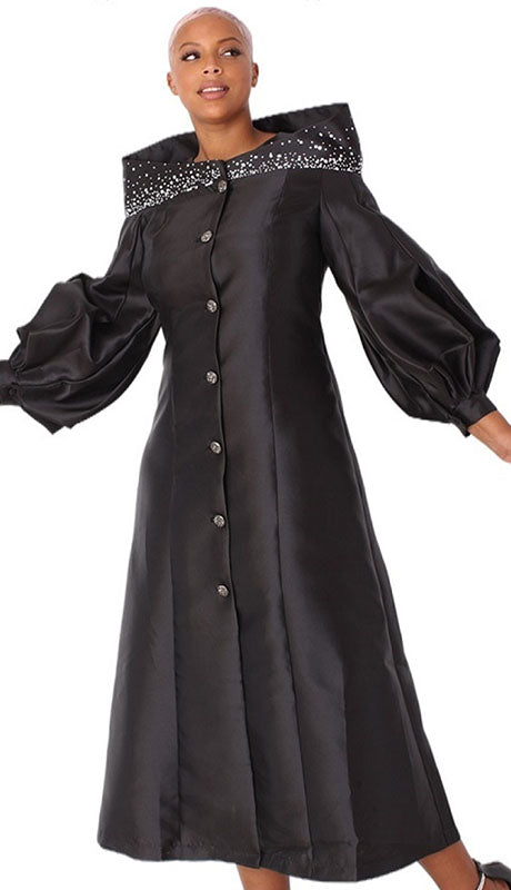 Tally Taylor 4801-BLK-QO  Robe