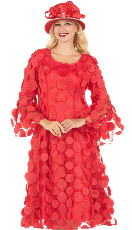 Giovanna D1650-RED Ladies  Dress