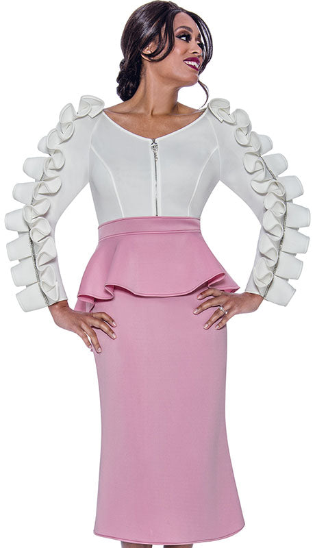 Stellar Looks SL1771-WWP-CO Designer  Dress