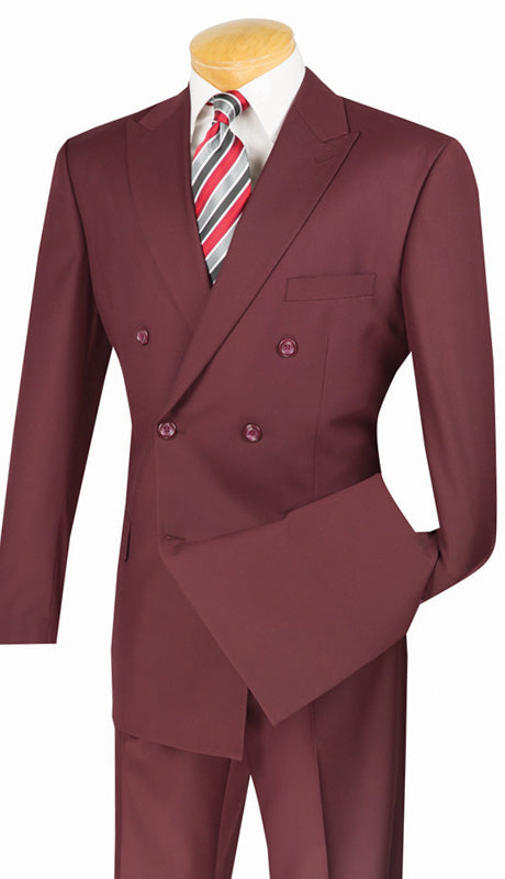 Vinci Mens Suit DC900-1-BUR