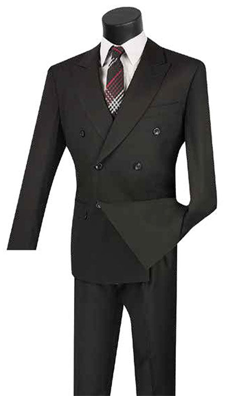 Vinci Mens Suit DC900-1-BLK