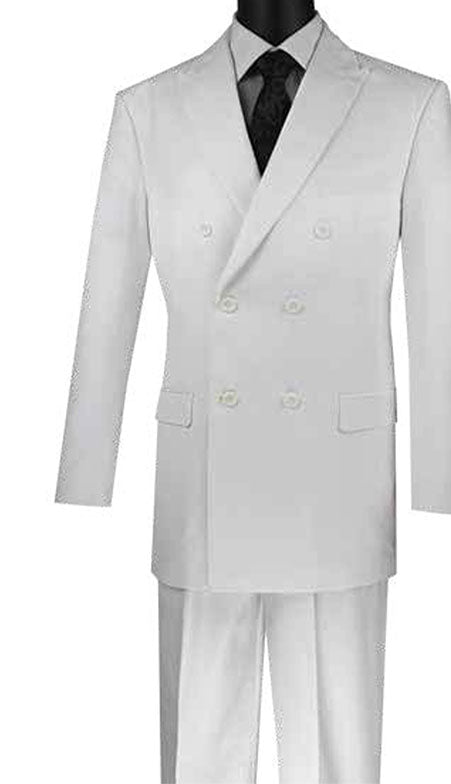 Vinci Mens Suit DC900-1-WHT