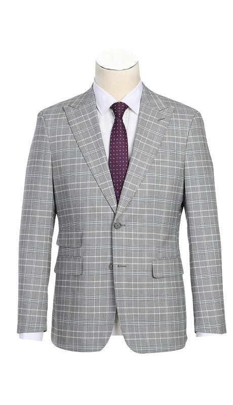 English Laundry Mens Suit 82-60-092EL-WHT-SMOKE