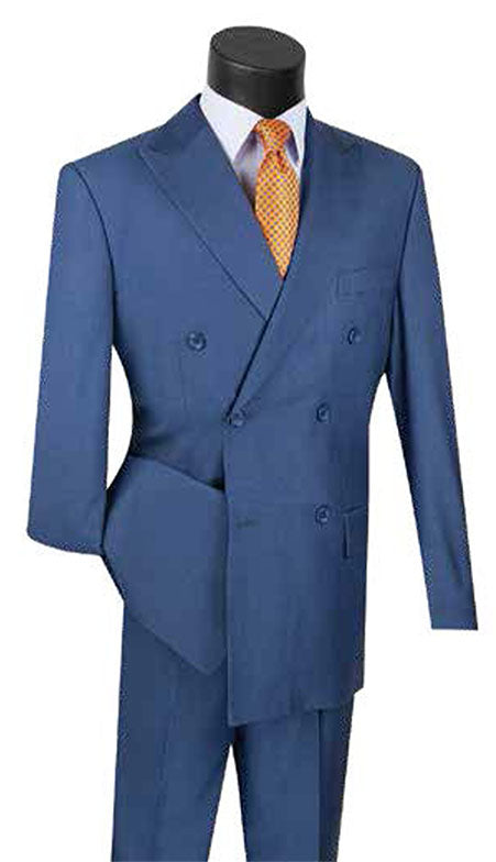 Vinci Mens Suit DC900-1-BLU