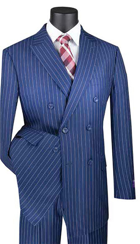 Vinci Mens Suit DSS-4-BLU