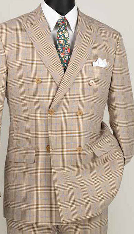 Vinci Mens Suit DRW-2-BEI