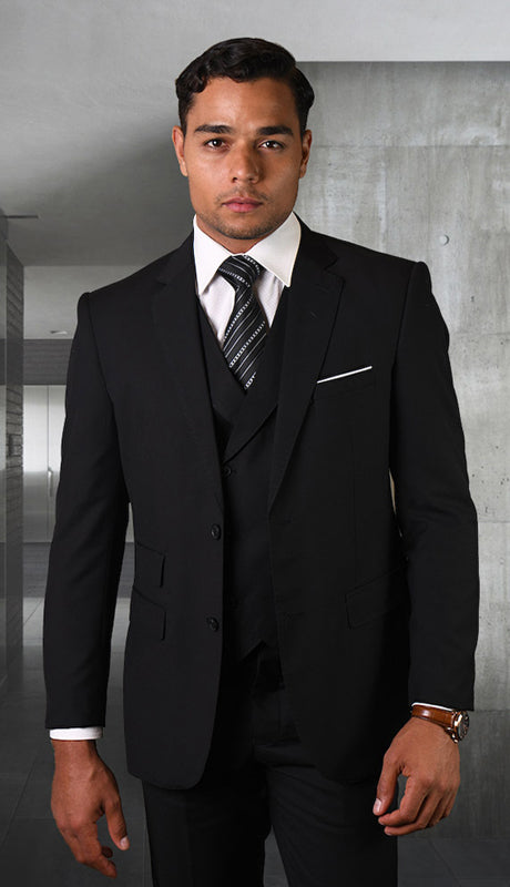 Mens  Suit LAZIO-BK